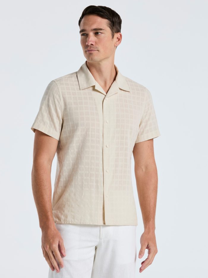 Perry-Ellis-mens-Cotton-Dobby-Plaid-Shirt-Casual-Shirts-beige.jpg
