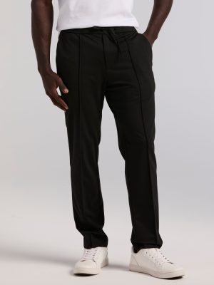 Slim Tapered Pintuck Pull-on Pants