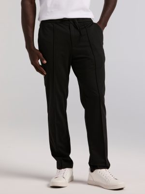 Slim Tapered Pintuck Pull-on Pants