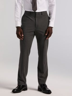 Slim Fit Gabardine Suit Pant